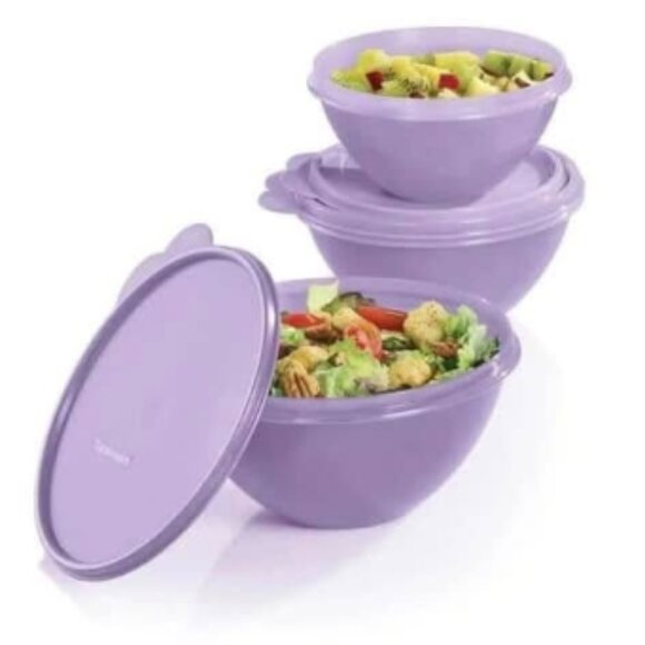 Tupperware Wonderlier Bowls 3pc Set - Picture 3 of 6